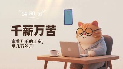 打工人千薪万苦桌面