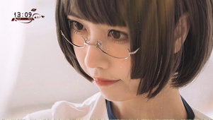 4K性感短发制服美女