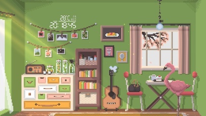 清新治愈午后房间