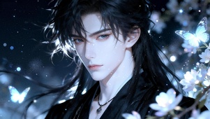 蝶栖星夜的墨衣行吟