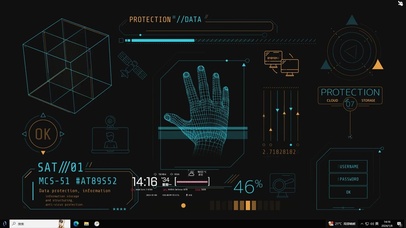 指纹科技—【主题桌面】