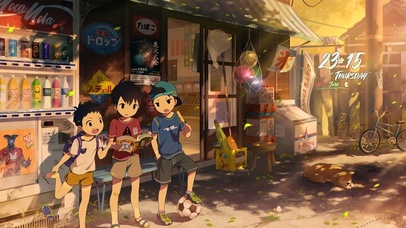 治愈清新童年的夏日时光