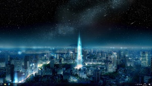4k城市风景