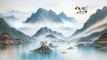 青山云海樱花树