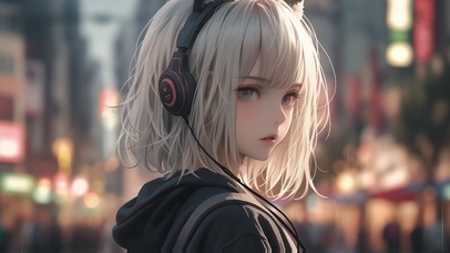 4K活力少女 时尚音乐美少女