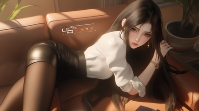 脸庞生香,眼波流转