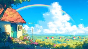 田园彩虹小屋