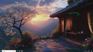 夕照-桌面主题