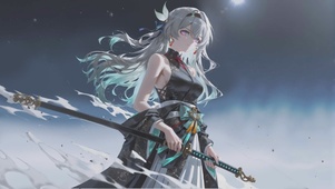 持剑少女