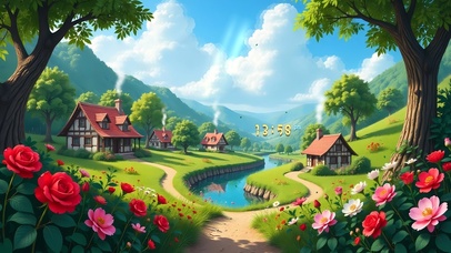 4K乡村田园生活