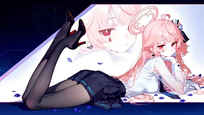 趴着的黑丝萝莉-柚鸟夏