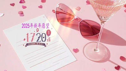 2025年新年愿望（真实时间）