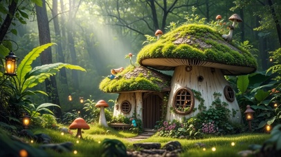 森林蘑菇屋