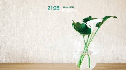 清新简约（含真实时间）