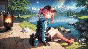 旅行少女