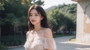 清纯甜美小美女