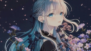 星眸与花簇的暗语