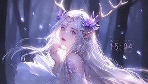 纯欲麋鹿女孩