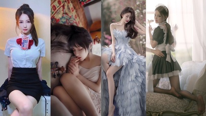 高颜值美女合集