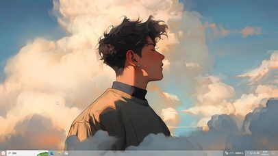 云中迷茫的少年