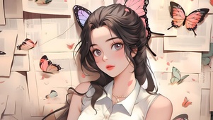 蝴蝶飞舞