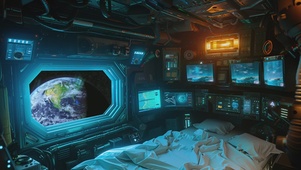 空间站卧室