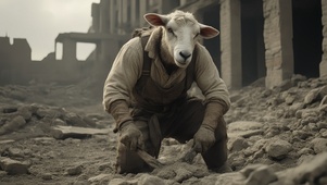 十二生肖羊之打工人