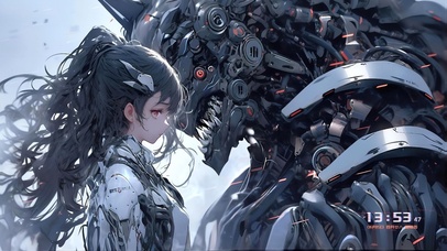 4K机械兽与机甲少女