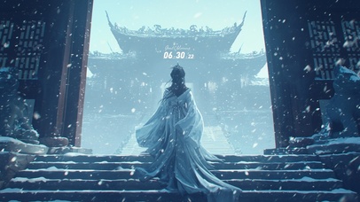 似有故人踏雪归