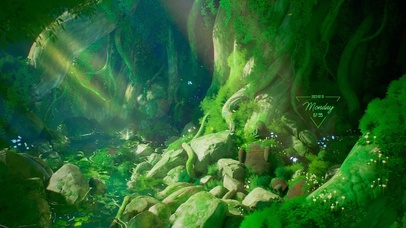 4k绿色原始森林