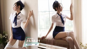 白丝空姐