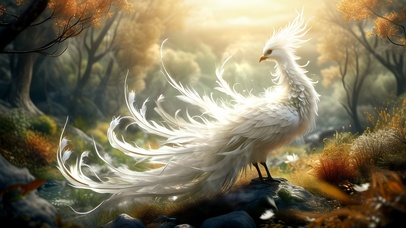 修仙世界神话传说白凤凰