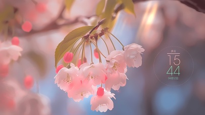 唯美治愈粉色樱花