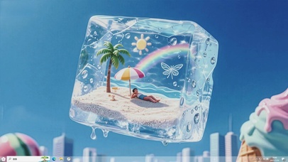 冰夏-桌面主题
