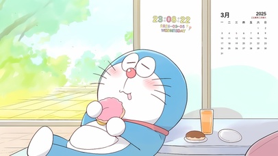 吃饱喝足睡觉觉