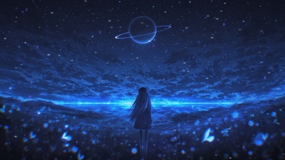 星河与花海