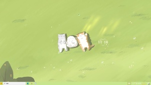晒太阳主题壁纸