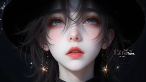 治愈美女特写
