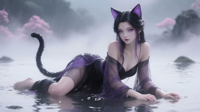 古风猫妖阿紫