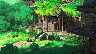 4K唯美治愈护眼森林木屋