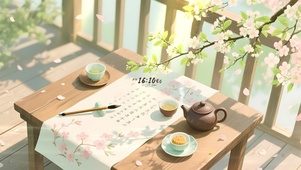 古韵国潮插画