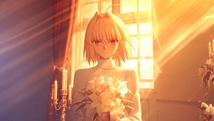 唯美窗边少女