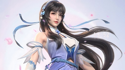 清纯古风美少女