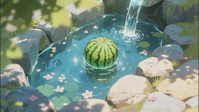 夏日西瓜解暑动态