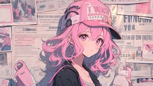 棒球帽女孩