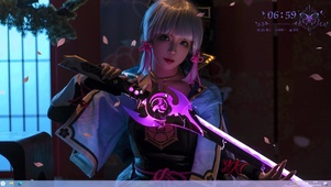 原神神里绫华黑暗风