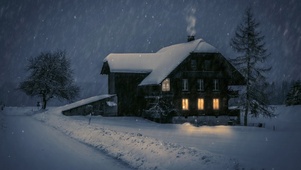 冬雪夜