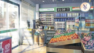 温馨唯美便利店