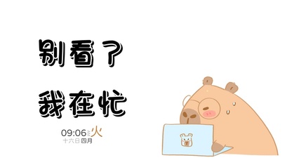 别看了 我在忙哦