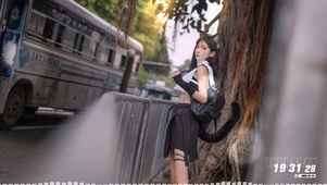 4K清纯性感短裙美女